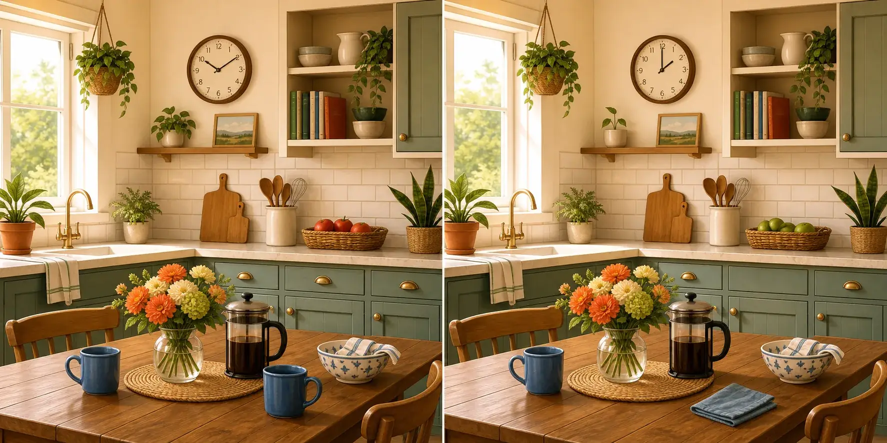 Cozy Kitchen, first version